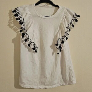 Free the Roses Embellished Top